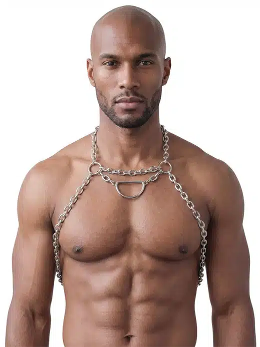 21900956001_svenjoyment-metall-harness-04 Svenjoyment - Harness i Metall - Bilde 1