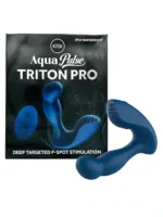 EXS -  AquaPulse Triton Pro – Prostatavibrator med fjernkontroll – Blå - Bilde 5