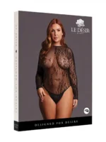 Le Désir – Leopardmønstret body med åpent skritt - Queen Size - Bilde 6