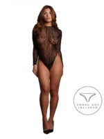 Le Désir – Leopardmønstret body med åpent skritt - One size - Bilde 4
