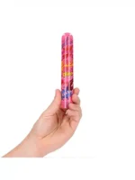 Kaotix  - Oppladbar Vibrator - Pop-Art Design - Rosa - Bilde 3